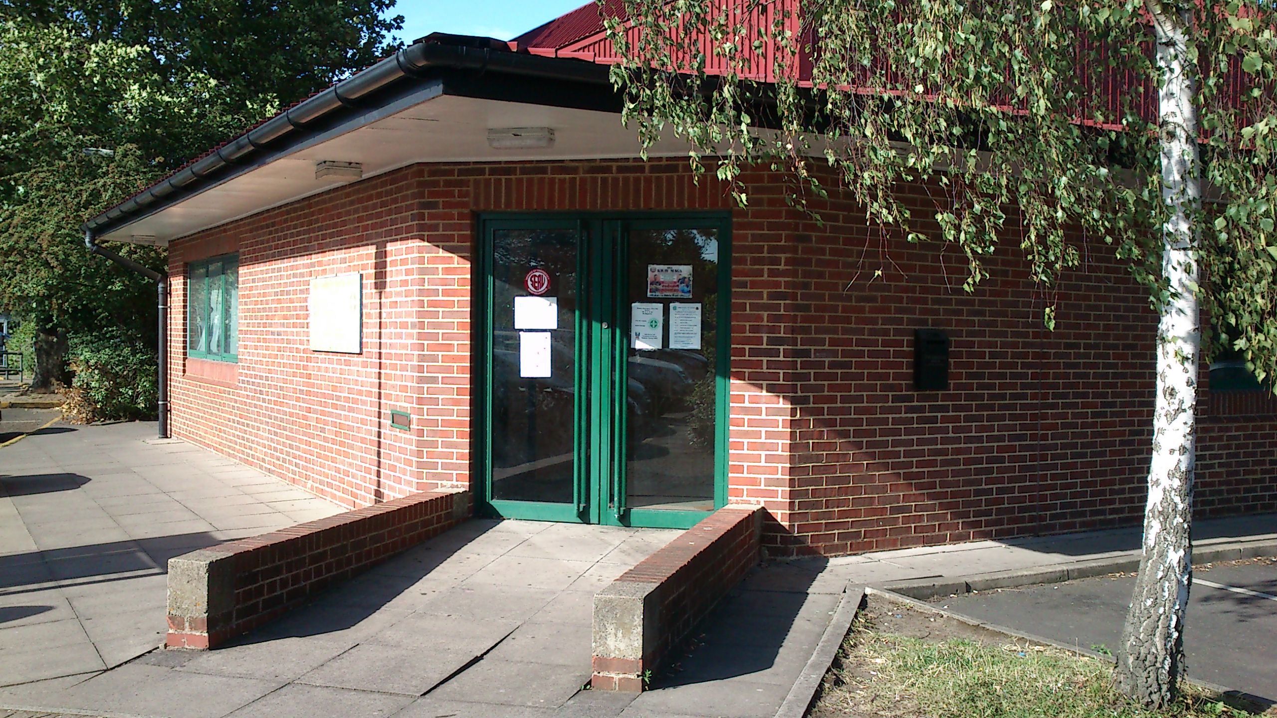 Entrance to MEFAS hall